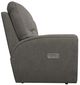La-Z-Boy® Cassian Charcoal Power Reclining Loveseat with Headrest-3