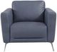 ACME Furniture Astonic Blue Leather Accent Chair-3
