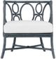 Currey & Company Tegal Muslin Navy Chair-1