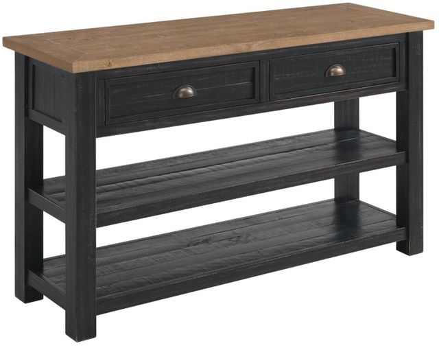 Martin Svensson Monterey Driftwood Sofa Table with Black Base-0