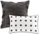Olliix by Urban Habitat Charcoal King/California King Brooklyn Cotton Jacquard Comforter Set-2