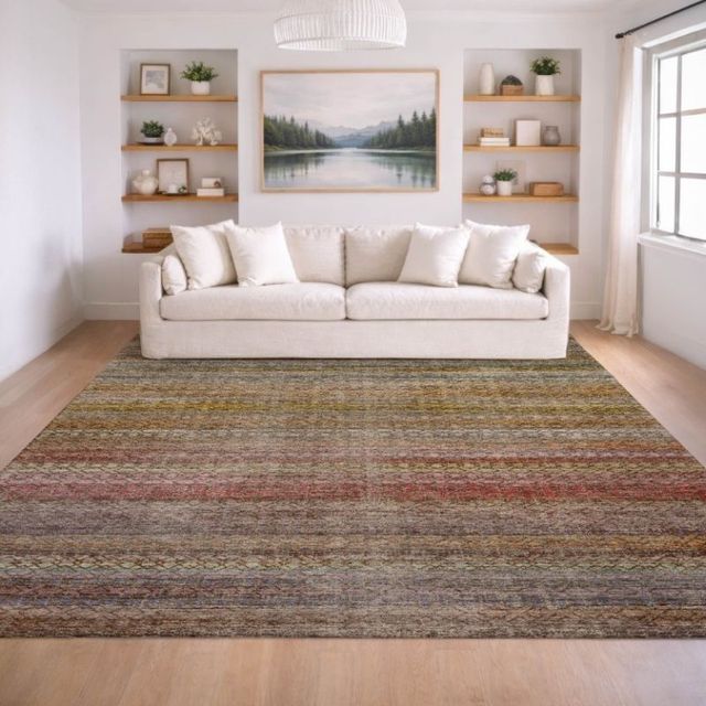 Dalyn™ Rug Company Vico VC4 Chocolate 5'x8' Area Rug-1