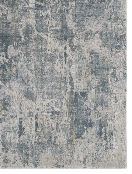 KAS Rugs Peyton Gray Blue Palette 5'x8' Area Rug-1