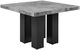 Steve Silver Co. Camila Gray Counter Counter Dining Table with Ebony Base-0