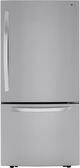 LG 33" 25.5 Cu. Ft. PrintProof™ Stainless Steel Bottom Freezer Refrigerator-0