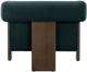 Four Hands Cairo Modern Velvet Smoke Chair-4