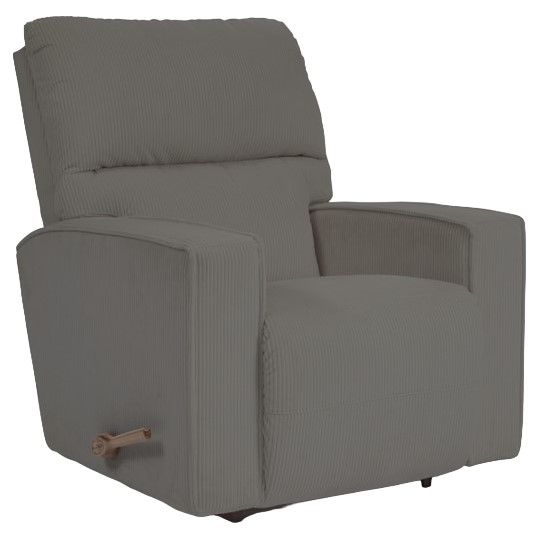 La-Z-Boy® Maddox Pebble Manual Rocking Recliner-0