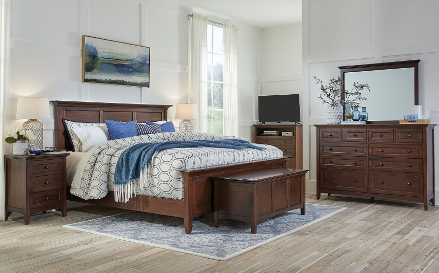 A-America Westlake Queen Panel Bed - Thumbnail 2