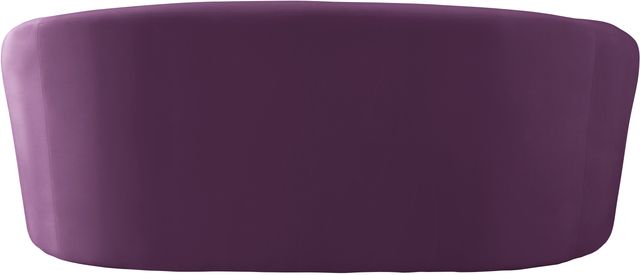 Meridian Furniture Riley Purple Velvet Loveseat-2
