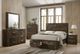 ACME Furniture Elettra Rustic Walnut Queen Panel Bed with Storage-1
