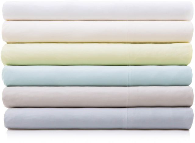 Malouf® Woven™ Rayon From Bamboo Ivory Twin XL Sheet Set-1