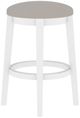 Canadel Gourmet Dove White Counter Stool-0