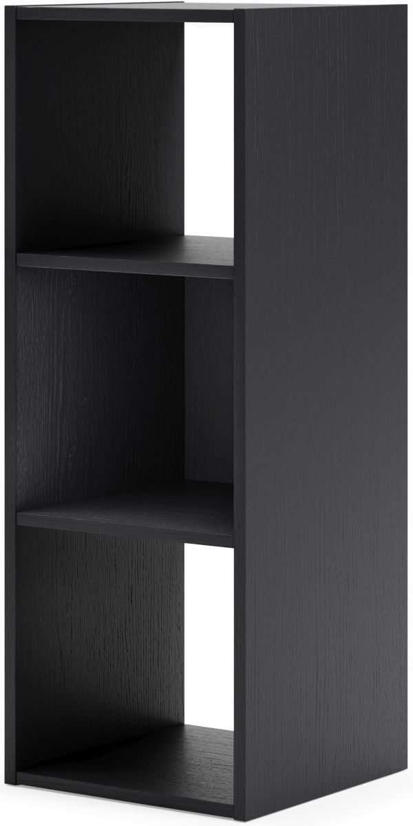 Signature Design by Ashley® Langdrew Black Three Cube Organizer-1