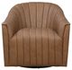 Homelegance® Boulevard Brown Swivel Chair-2