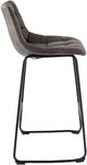 Elements International Seth Gray Bar Stool-2