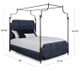 Wesley Allen Customizable California King Upholstered Canopy Bed-2