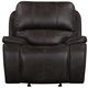 New Classic® Home Brookings Charcoal Power Glider Recliner with Power Headrest-2