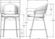 Amisco Customizable Atria Upholstered Bar Stool-2