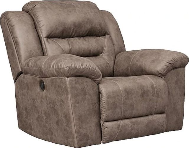Signature Design by Ashley® Stoneland Fossil Power Rocker Recliner-0