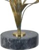 Crestview Collection Kendrick Antique Gold/White Free Form Leaves Table Lamp-1