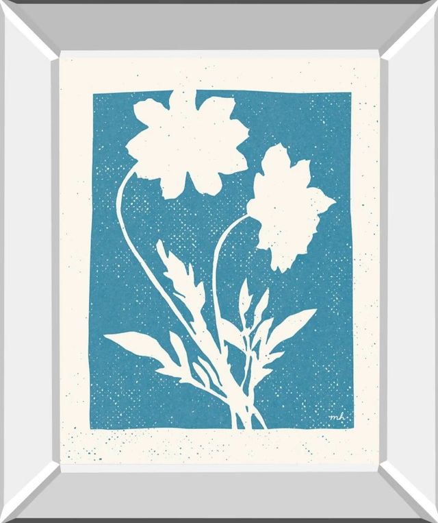 Classy Art Joyful Spring I by Moira Hershey Mirror Framed Wall Art-0
