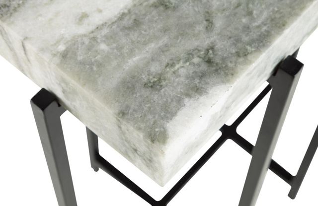 Martin Svensson View Point Jupuana Gray End Table with Black Base-4