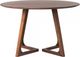 Moe's Home Collection Godenza Walnut Round Dining Table-0