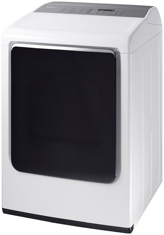 Samsung 7.4 Cu. Ft. White Front Load Electric Dryer-4