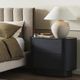 Four Hands Paden Aged Black Nightstand-1