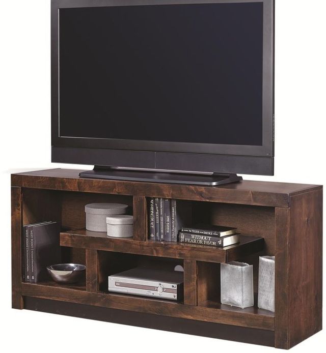 Aspenhome® Contemporary Alder Lifestyle Tobacco 60" Console-0