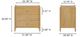 Moe's Home Collection Billy Natural 3-Drawer Nightstand -3