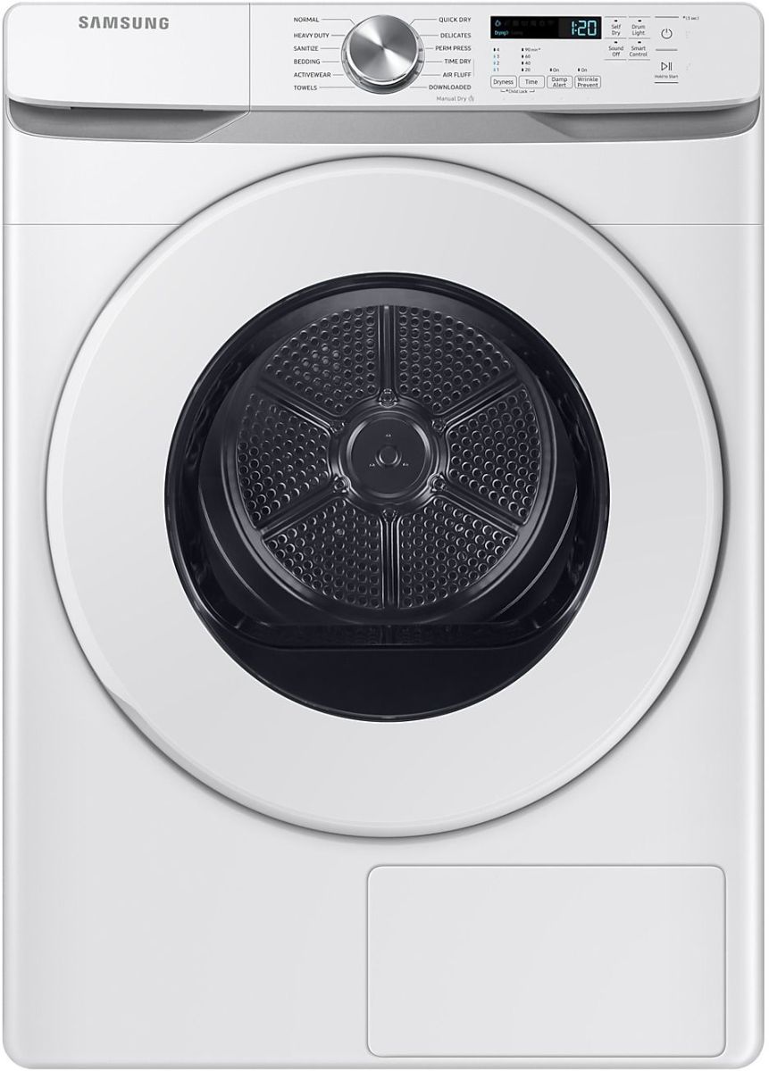 Samsung 7.5 Cu. Ft. White Ventless Electric Dryer