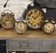 YHD Black/Brass Table Clock-1