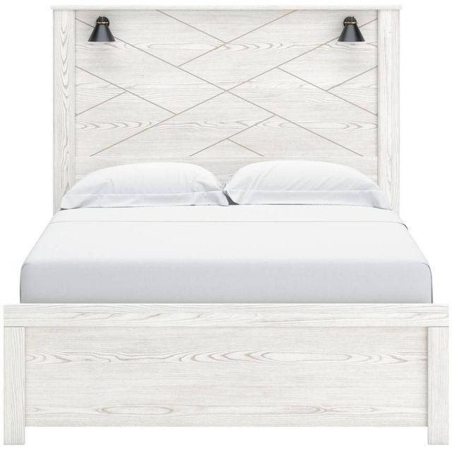 Signature Design by Ashley® Gerridan Gray/White Queen Panel Bed-1