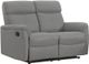 Titus Furniture Light Grey Recliner Love Seat-0