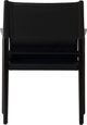 Moe's Home Collection Remy Black Leather Arm Chair-3