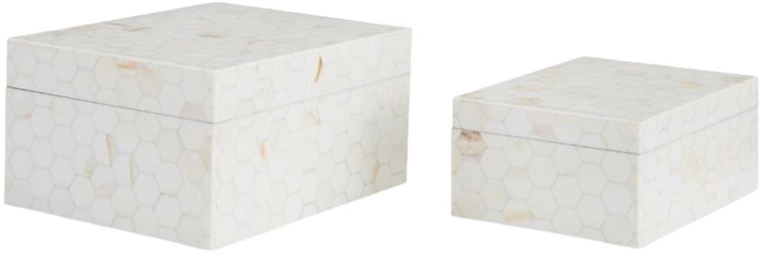 Signature Design by Ashley® Aldenburg 2-Piece Cream Box Set