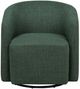 Coaster® Mossbrook Green Upholstered Swivel Chair-1