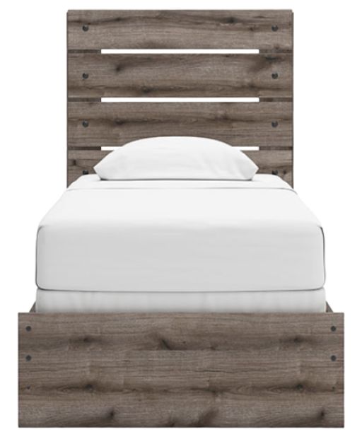Signature Design by Ashley® Graystorm Brown/Gray Youth Twin Panel Bed-1