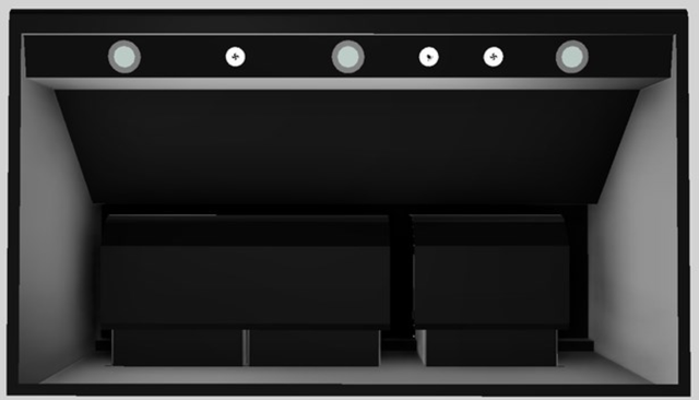 Vent-A-Hood® 42" Black Wall Mounted Range Hood-2