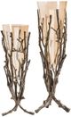 Crestview Collection Mailie 2-Piece Bronze Vase Set-2