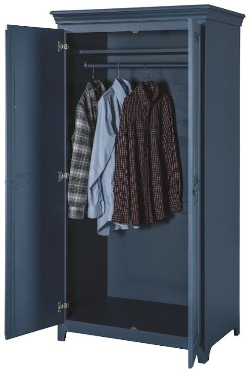 Archbold Furniture Customizable Pine Wardrobe-1