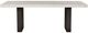 Ashley® Westonfort White Rectangular Dining Table with Espresso Base-3