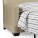 Century® Leatherstone Beige/Expresso Queen Sleeper-1