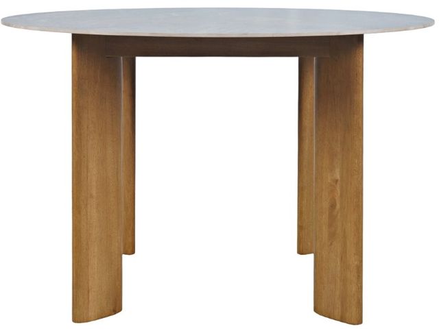 Jofran Inc. Sierrafina 5-Piece Sable Round Dining Table Set -2