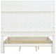 Pulaski™ Camila White King Upholstered Panel Bed-3