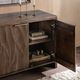Classic Home Braxton Tundra Brown 4-Door Cabinet-5