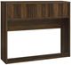 Coaster® Westpark 3-Piece Dark Pine Queen Bookcase Headboard Set-3
