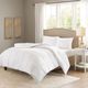 Olliix by Sleep Philosophy White King/California King Copper Infused Micro Fiber Down Alternative Comforter-0