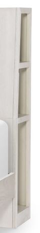 Legacy Kids Teen Ashton Bleached Linen Twin Youth Bookcase Bed-4